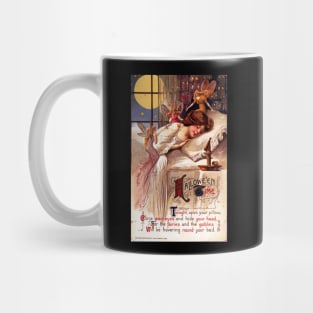 Vintage Halloween Time Faeries Sleeping Girl Mug